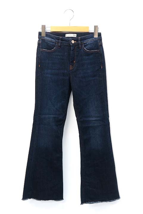 ピーティーゼロチンクエ Pt05 Cher 切りっぱなし ストレッチ フレア デニムパンツ 23 019 ベクトルパーク