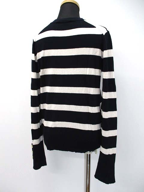 ザラ Zara Knit リブ付き ボーダー クルーネック ニット セーター M レディース 019 ベクトルパーク ザラ Zara Knit リブ付き ボーダー クルーネック ニット セーター M レディース 019 ベクトルパーク