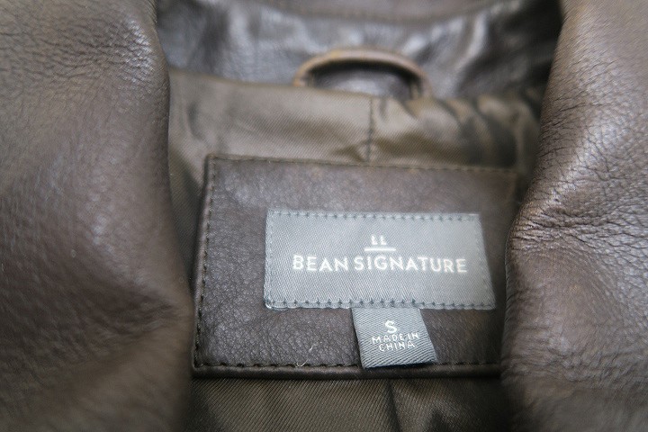 エルエルビーン L.L.BEAN SIGNATURE シグネチャー シングル レザー 
