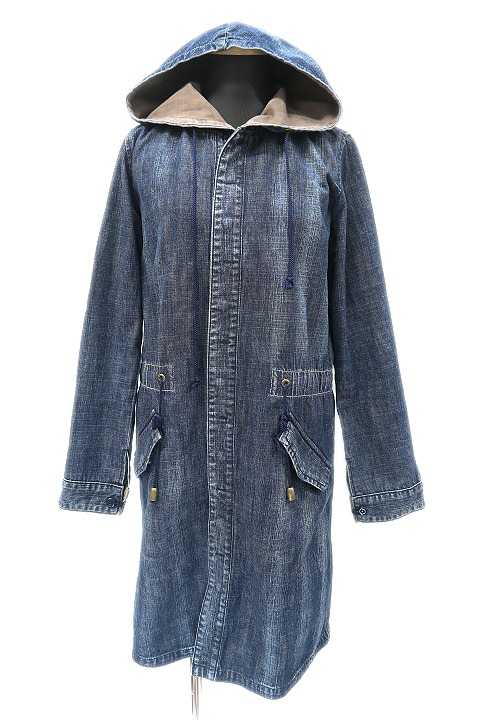 ジョンブル Johnbull デニム モッズコート M 51 ジャケット F レディース 019 ベクトルパーク