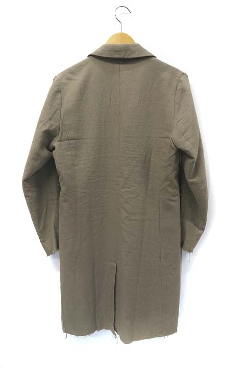 グラム Glamb ウールブレンド テーラードカラー カットオフ チェスターコート グレージュ 2 M相当 メンズ 019 ベクトルパーク