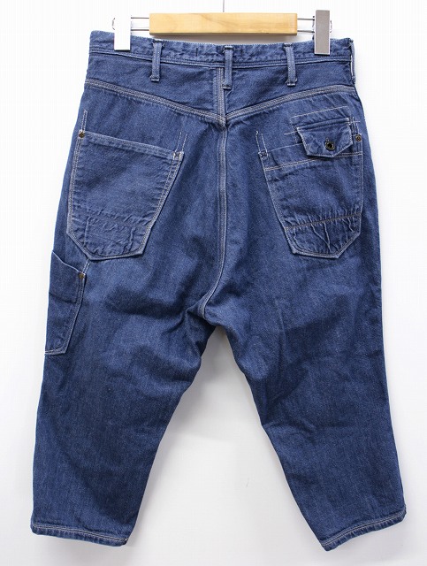 ジョンブル Johnbull Ap955 ワークシュミットジーンズ ウォッシュ加工 サルエル デニムパンツ Ss ブルー レディース 019 ベクトルパーク