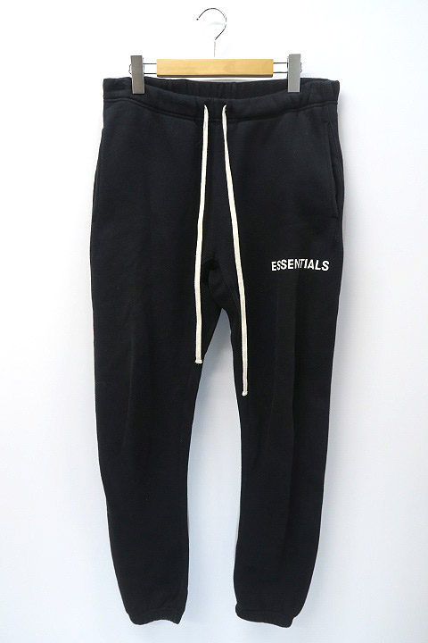 エフオージー エッセンシャルズ フィアオブゴッド Fog Essentials Fear Of God Sweat Pants ロゴスウェットパンツ S Black 黒 メンズ 019 ベクトルパーク