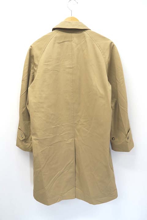 ヴァン ヂャケット Van Jac チェック柄 ライナー付き コットン チノ ステンカラー コート ベージュ メンズ 019 ベクトルパーク