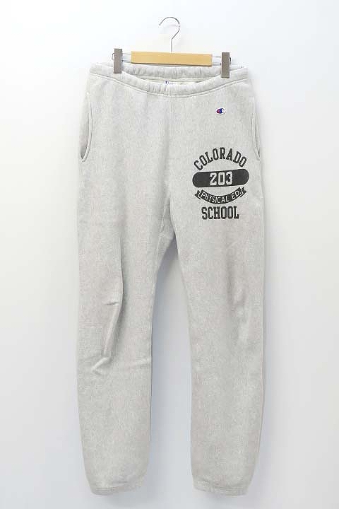 チャンピオン Champion プリント リバースウィーブ スウェット パンツ L 019 ベクトルパーク チャンピオン Champion プリント リバースウィーブ スウェット パンツ L 019 ベクトルパーク