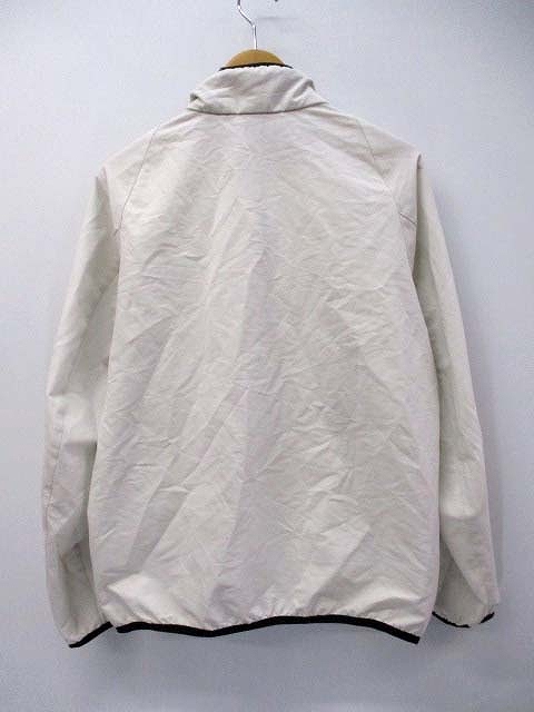 デサント Descente Move Sport ジップアップ ナイロン ジャケット M ホワイト メンズ 019 ベクトルパーク