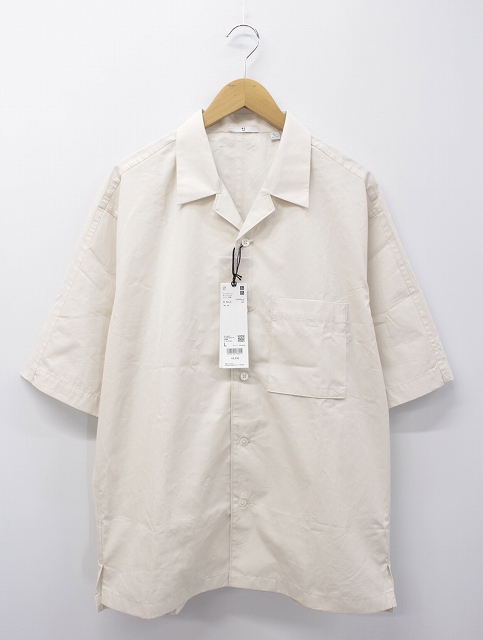 未使用品 ユニクロ Uniqlo J ジルサンダーコラボ スーピマコットン オーバーサイズ オープンカラーシャツ 半袖 L ナチュラル 21年春夏コレクション メンズ 019 ベクトルパーク 未使用品 ユニクロ Uniqlo J ジルサンダーコラボ スーピマコットン オーバーサイズ オープンカラーシャツ 半袖 L ナチュラル 21年春夏コレクション メンズ 019 ベクトルパーク