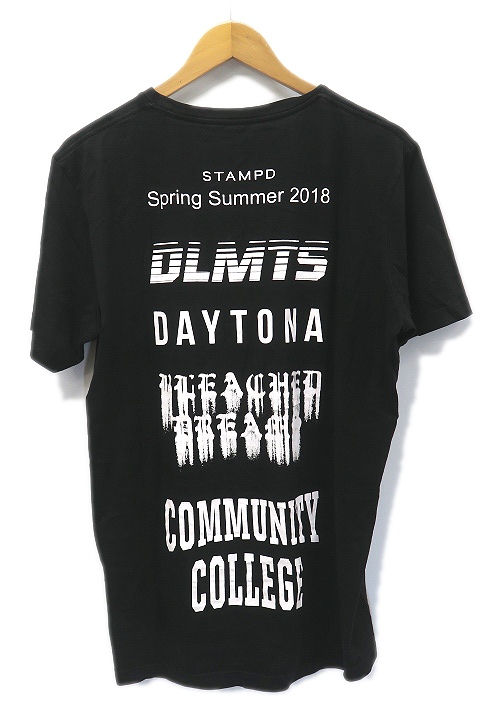 スタンプド Stampd 18ss Collection Short Sleeve Tee バックロゴ プリント Tシャツ ブラック 黒 メンズ 019 ベクトルパーク スタンプド Stampd 18ss Collection Short Sleeve Tee バックロゴ プリント Tシャツ ブラック 黒 メンズ 019 ベクトルパーク