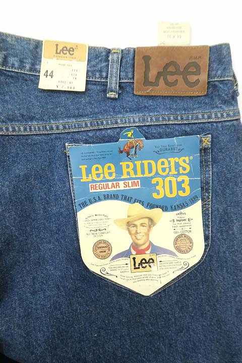 リー Lee Riders 303 ワイド テーパード デニムパンツ W44 Indigo インディゴ 国内正規品 メンズ 019 ベクトルパーク
