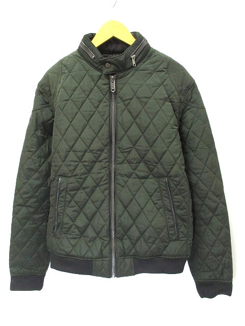 ザラマン Zara Man 中綿 キルティング ジャケット L グリーン メンズ 019 ベクトルパーク