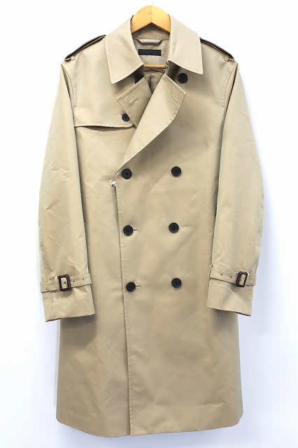 未使用品 ユニクロ Uniqlo 19aw コットンツイル トレンチコート L Beige ベージュ メンズ 019 ベクトルパーク