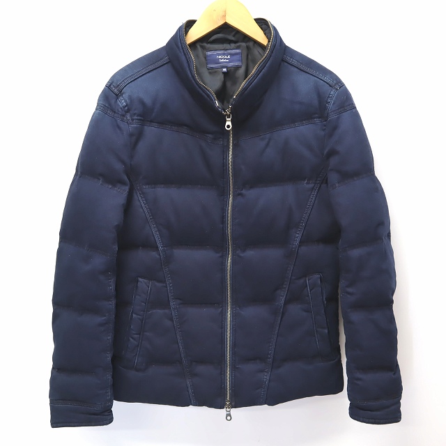 Nicole Selection ニコル セレクション デニム ダウンジャケット 46 インディゴ 8566 3731 メンズ 019 ベクトルパーク Nicole Selection ニコル セレクション デニム ダウンジャケット 46 インディゴ 8566 3731 メンズ 019 ベクトルパーク