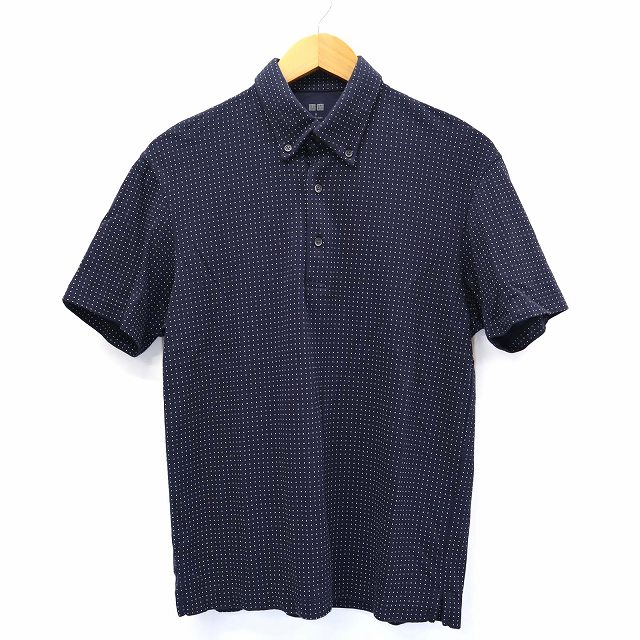 ユニクロ Uniqlo エアリズムカノコポロシャツ ドット 半袖 ビジネスカジュアル ネイビー M メンズ 019 ベクトルパーク ユニクロ Uniqlo エアリズムカノコポロシャツ ドット 半袖 ビジネスカジュアル ネイビー M メンズ 019 ベクトルパーク
