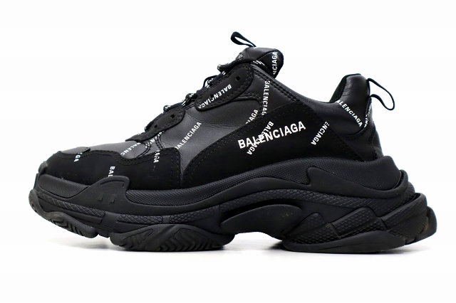 バレンシアガ BALENCIAGA 2021SS 536737 Allover Logo TRIPLE S オール 