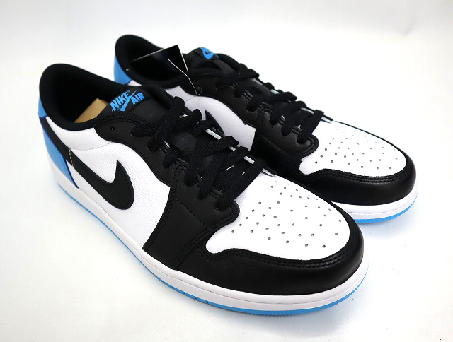 28.5cm 未使用品 NIKE ナイキ AIR JORDAN 1 RETRO LOW OG 'Black and Dark Powder Blue/UNC' エアジョーダン1 ロー US10.5 CZ0790-104/● メンズ