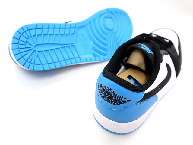 28.5cm 未使用品 NIKE ナイキ AIR JORDAN 1 RETRO LOW OG 'Black and Dark Powder Blue/UNC' エアジョーダン1 ロー US10.5 CZ0790-104/● メンズ