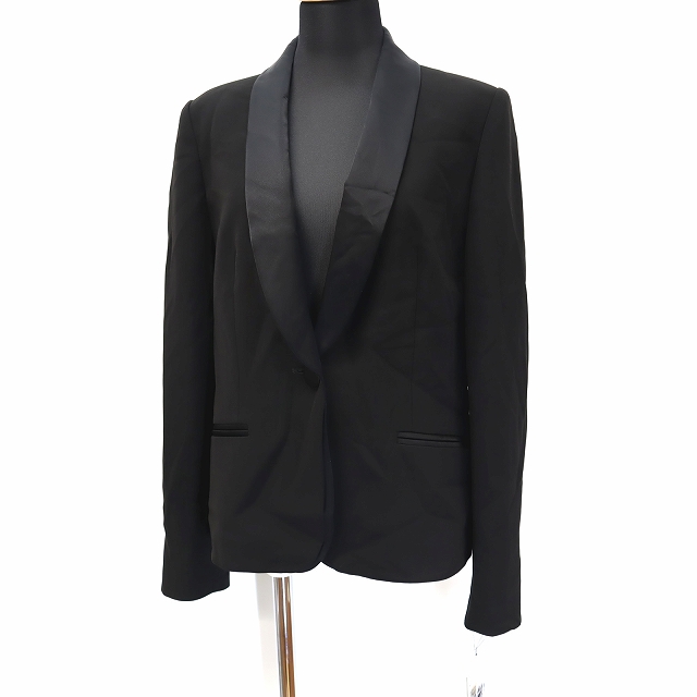 未使用品 ドレスキャンプ Dresscamp 光沢 ショールカラー ジャケット 11 レディース 019 ベクトルパーク