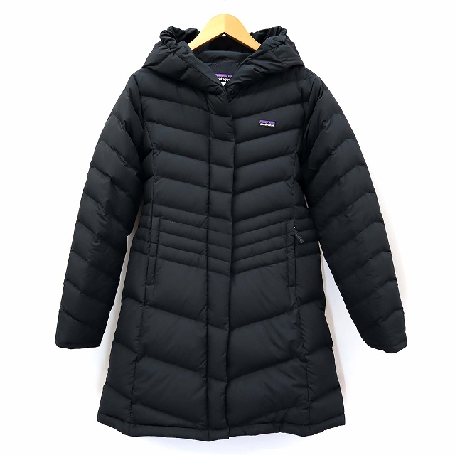 パタゴニア Patagonia 68280 フーディ ダウンコート ブラック ガールズ 