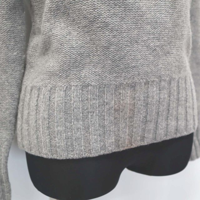 エムズグレイシー M'S GRACY デイジー お花モチーフ ハイネック ニット