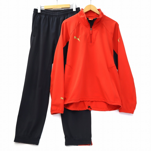 プーマ PUMA プルオーバー シャツ ジャージ 上下セット M メンズ 019 