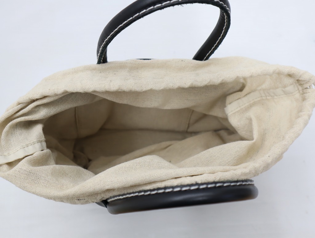 Trenta Sei トレンタセイ レザー メッシュバスケット トートバック 019 