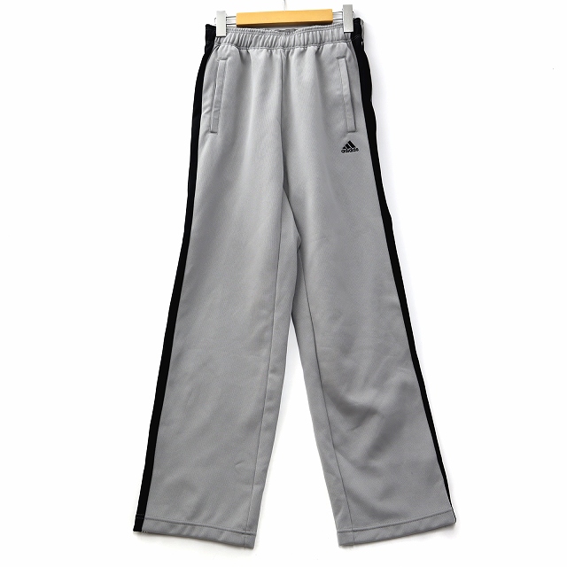 未使用品 アディダス adidas サイドライン ジャージ パンツ S グレー ...