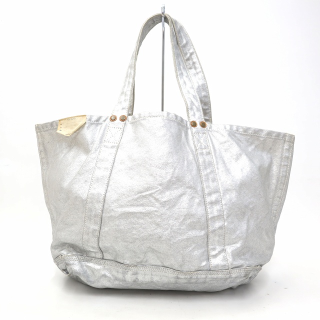 キャピタル kapital 箔キャンバスTOTE (大) トートバッグ ONESIZE 