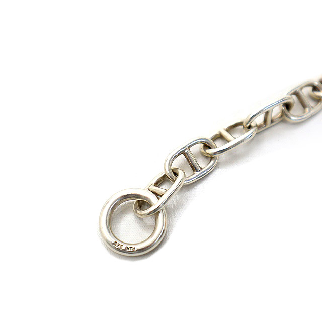 INTERIM インテリム Taxco Silver Large Anchor Chain Bracelet タスコ シルバー  ハンドメイドチェーンブレス メンズ