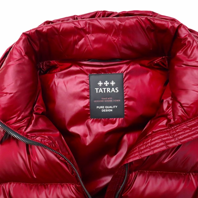 タトラス TATRAS POSEIDONE ポセイドン ナイロン ジップアップ ダウン 