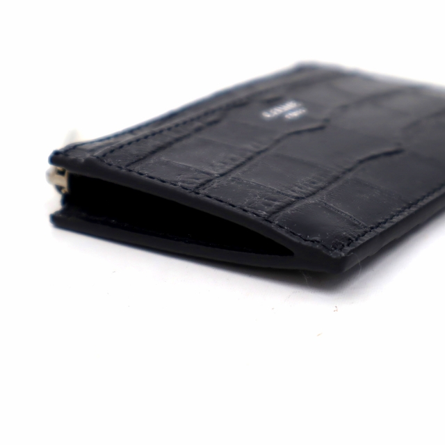 キーケース / クロコダイル型押しカーフスキン キーケース / クロコダイル型押しカーフスキン - ブラック | CELINE