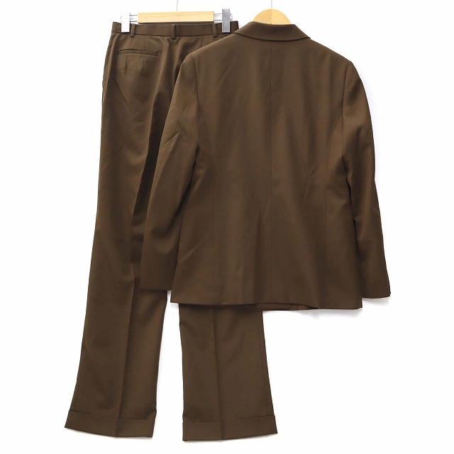 ニューヨーカー NEWYORKER ステッチ使い ワイドパンツ スーツ  