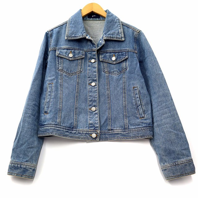 2024年 GU デニムジャケット 3XL 取りまわし Gジャン