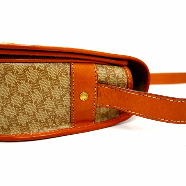セリーヌ CELINE ヴィンテージ マカダム柄 サークルロゴ 金具 セリーヌ CELINE ヴィンテージ マカダム柄 サークルロゴ 金具
