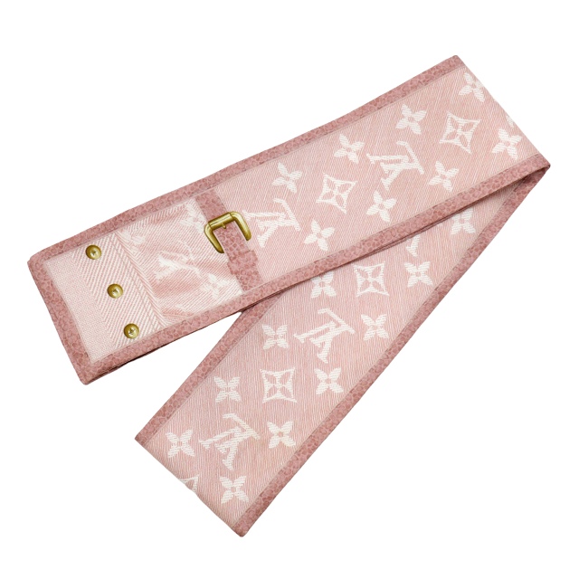 ルイヴィトン LOUIS VUITTON M72339 バンドー・ニューデニム・スカーフ 