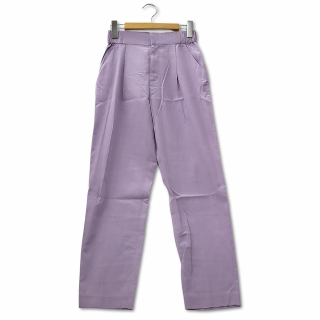 未使用品 ランバンオンブルー LANVIN en Bleu ゴムウエスト タック入り  