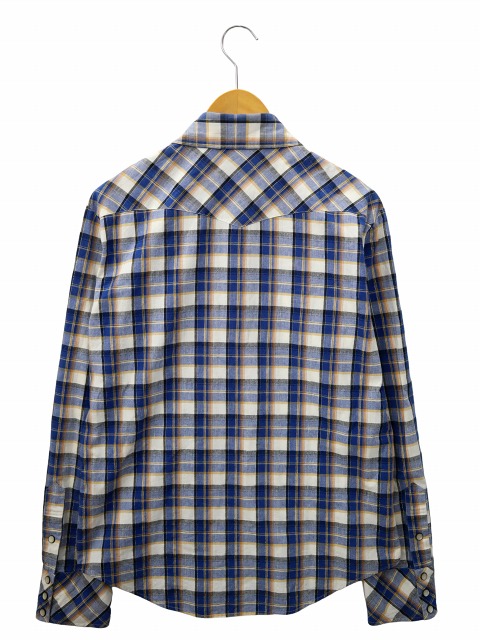 ナンバーナイン NUMBER (N)INE 2005AW THS期 長袖 ラメ糸 チェック 