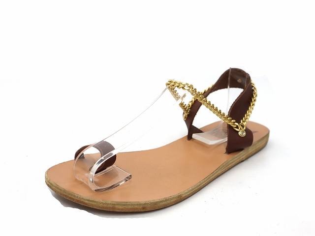 新品未使用 垂れ下がっ アンシエントグリーク サンダル 39 