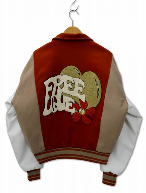 未使用品 JADED LONDON ジェイデッド ロンドン Free Love Varsity 