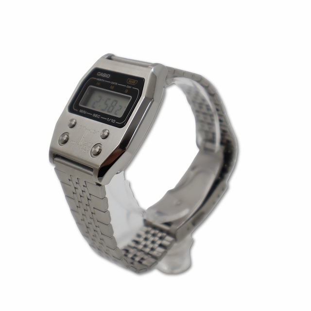 カシオ CASIO A1100D-1JF フルメタルケース シルバー