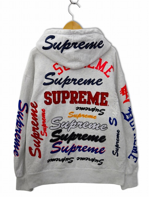 シュプリームSupremeCompactLogoHoodedSweatshirt 振ろ