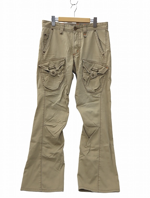 EDWIN〈505 KHAKI コットンパンツ y2k 平成 ギャル カーキ〉 EDWIN - 美品 EDWIN 505 KHAKI／エドウィン☆ ミリタリーパンツ