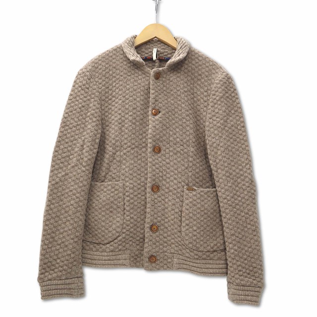 ジャッケ Giacche ヴァージンウール ニットジャケット カーディガン  