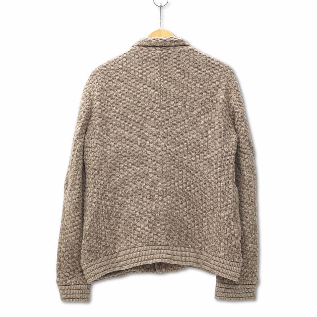 ジャッケ Giacche ヴァージンウール ニットジャケット カーディガン  