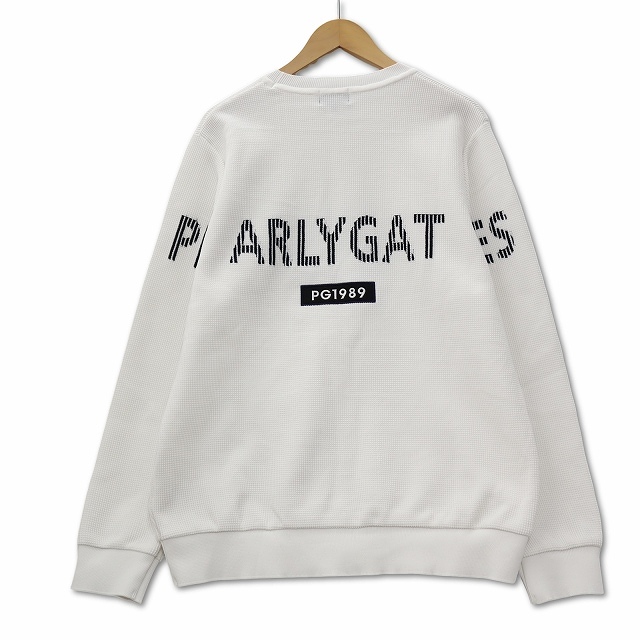 パーリーゲイツ PEARLY GATES 053-3170201 クルーネック 長袖 ワン  