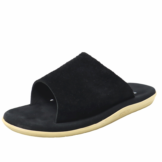 アイランドスリッパ スエード ブラック サイズ8(26cm) ISLAND SLIPPER 
