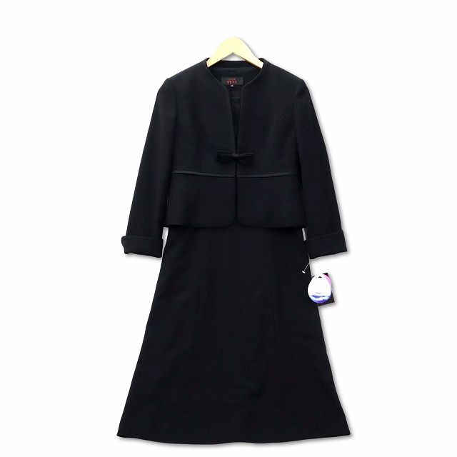【定価20万円超】VIKTOR&ROLF黒ワンピース 未使用品 ソワールレーヴ SOIR REVE 東京ソワール ブラック