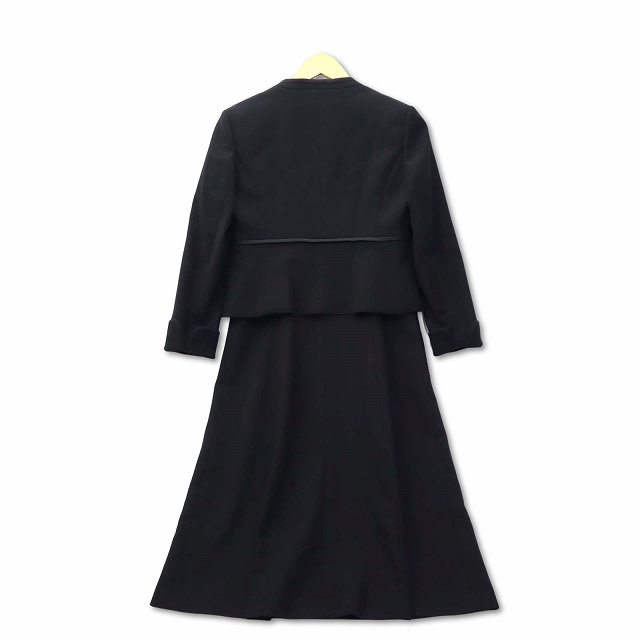 東京ソワール　soir REVE ジャケット　ワンピース トウキョウソワール 東京ソワール レディース ブラック