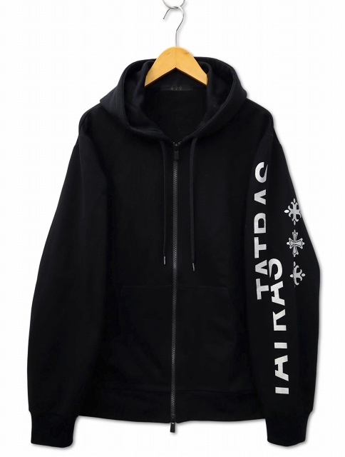 タトラス TATRAS 2023SS SWEAT PARKA ロゴ プリント スウェット ジップ  