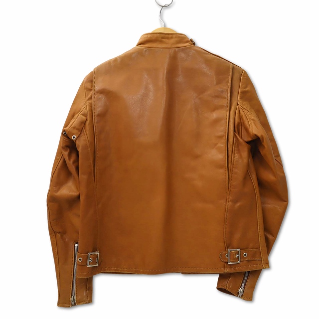 ショット SCHOTT ジップアップ シングル レザー ライダースジャケット