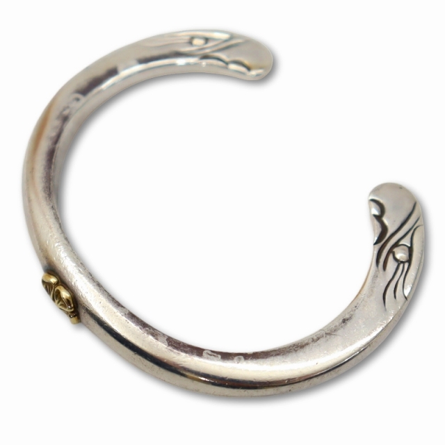 TADY&KING [SV925&K18] 平打ちバングルGPロングホーン tady&king